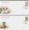 2006 CHINA BIRDS(IV) FDC 2V - 2000-2009