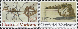 637672 MNH VATICANO 2020 ANTIGUAS RUTAS POSTALES. EUROPA - Usados