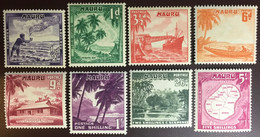 Nauru 1954 Definitives Set (No 4d) MNH - Nauru
