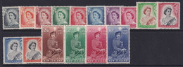 New Zealand, Scott 288-301 (SG 723-736), MLH - Nuovi