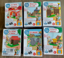 Lot 6 PLAYTIVE  ASTERIX La Niche D'idéfix La Tente Romaine Le Menhir La Potion Magique Bouclier Du Chef La Porte NEUF - Zonder Classificatie