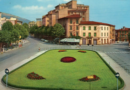 PRATO - CARTOLINA FG SPEDITA NEL 1973 - PIAZZA SAN MARCO - ANIMATA - AUTO EPOCA - Prato