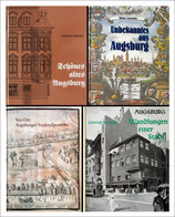 1978-1990; AUGSBURG, 4 Interessante Bücher Für Den Heimatsammler - Empaques