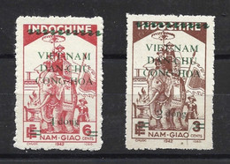 ⭐ Vietnam - YT N° 28 Et 29 ** - Neuf Sans Charnière - 1946  ⭐ - Vietnam