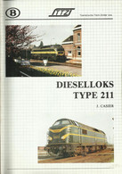 NMBS DIESELLOCS TYPE 211 - TTZ - J. CASIER - BROCHURE 9 - 1984 - Spoorweg