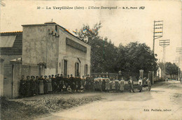 La Verpillière * Rue Route Et Façade De L'usine DESRAYAUD * Chaussures Chausseurs - Other & Unclassified