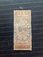 CUBA 1886 FISCAL TAXE - Timbres-taxe