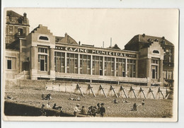 80 Somme Ault Onival Le Casino Municipal Reconstruit Carte Photo - Ault