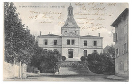 38 - St JEAN De BOURNAY - L'Hôtel De Ville - Ed. P. Bignon, St Jean De Bournay - Cpa "précurseur" 1903 - Saint-Jean-de-Bournay