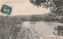 CPA 84  BEDARRIDES  UN COIN DE LA SORGUE ETAT - Bedarrides