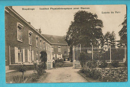* Sleidinge - Sleydinge (Evergem - Oost Vlaanderen) * Institut Physiothérapique Pour Dames, Entrée Du Parc, Old - Evergem