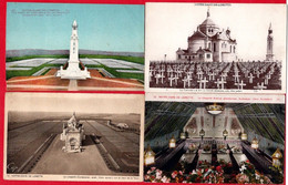 4 Cartes Postales Anciennes, Notre Dame De Lorette : La Chapelle. - Histoire