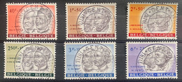 België, 1961, Nr 1176/81, Centraal Gestempeld - Gebraucht