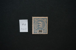 (T1) Portugal 1895 D. Carlos 300 R - Af. 138 (MNH) - Unused Stamps