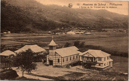 MISSIONS De Scheut - Philippines - L'église De St Trinidad Avec La Résidence - Missionen