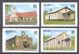 Nevis Sc# 529-532 MNH 1986 Christmas - St.Kitts Und Nevis ( 1983-...)
