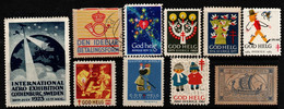 0240- SWEDEN - B.O.B - TB + CINDERELLAS  - LOT X 10 - Collezioni