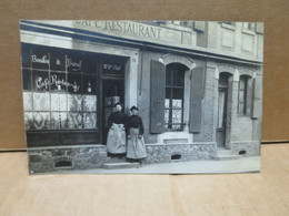 VILLENEUVE TRIAGE (94) Carte Photo Devanture De Commerce Café Restaurant DICK 16 Av De Choisy - Villeneuve Saint Georges