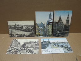 DRESDEN (Allemagne) Ensemble De 5 Cartes Vues Diverses - Dresden