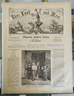 Über Land Und Meer 1874 Band 32 Nr 34. MADRID ESPANA. WIEN. KAIZER - Autres & Non Classés