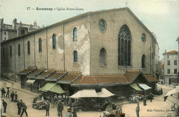 Annonay * Place De L'église Notre Dame * Foire Marché - Annonay