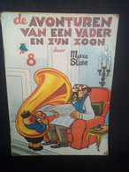 De Avonturen Van Een Vader En Zijn Zoon 8 - Piet Fluwijn En Bolleke - 1963 - Marc Sleen - Otros & Sin Clasificación