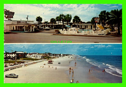 DAYTONA BEACH, FL - OCEAN HOLIDAY MOTEL - DEXTER PRESS INC - PUB BY JOHN G. VON - 2 MULTIVUES - - Daytona