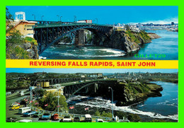 SAINT JOHN, NB - WORLD FAMOUS PHENOMENON - THE REVERSING FALLS RAPIDS - SAINT JOHN NEWS CO - - St. John