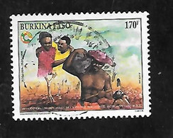 TIMBRE OBLITERE DU BURKINA DE 1999 N° MICHEL 1621 - Burkina Faso (1984-...)