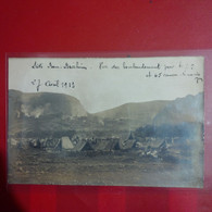 CARTE PHOTO SIDI BOU BRAHIM BOMBARDEMENT 1913 - Other & Unclassified