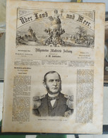 Über Land Und Meer 1874 Band 32 Nr 50. TYROLER FAHRTEN TYROL TYROLE TIROL. DULT. ESPANA SPANIEN - Altri & Non Classificati