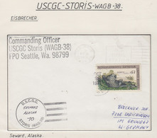 Arctic USA USCGC Storis  Cover Ca Seward Alaska 1970 (date Is Written) (ZB174) - Expéditions Arctiques