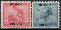 RUANDA-URUNDI 1925-7 * - Ungebraucht