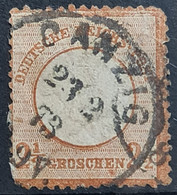 DEUTSCHES REICH 1872 - DANZIG Cancel - Mi 21 - Grosses Brustschild 2 1/2g - Oblitérés