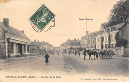 Château Du Loir          72        Avenue De La Gare        (voir Scan) - Chateau Du Loir