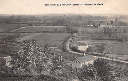 Château Du Loir          72        Bannes.  Le Stade         (voir Scan) - Chateau Du Loir