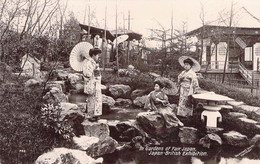 CPA Royaume Unis - Angleterre - London - In Gardens Of Fair Japan - Japan British Exhibition - Valentine's Series - Autres & Non Classés