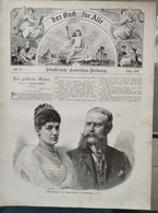 Das Buch Für Alle 1892 Nr 10. König Von Württemberg. Wien. Indien India - Autres & Non Classés