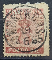 SWEDEN 1858 - Canceled - Sc# 12a - Gebruikt