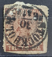 SWEDEN 1858 - Canceled - Sc# 11 - Gebruikt