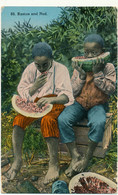 BLACK AMERICANA - Rastus And Ned, Watermelon - Negro Americana