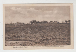 Zandvoorde  Zonnebeke   Von Französischen Und Englischen Artilleriefeuer Zerstört - Zonnebeke