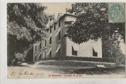 Lésigny (77) : La Villa "Le Buisson" Prise De L'entrée En 1907 PF. - Lesigny