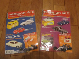 LIVRE MAGAZINE PASSION 43 N° 17 Et 18 PEUGEOT 404 Et SALON DE NUREMBERG ANNEE 2010 - Model Making