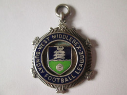 England Football Medal/medallion:Reserves CUP. RU. 1956-1957 - Gran Bretaña