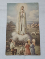 ANTIQUE POSTCARD RELIGIONS CHRISTIANITY - NOSSA SENHORA DO ROSARIO DE FATIMA PORTUGAL CIRCULATED 1953 - Vergine Maria E Madonne