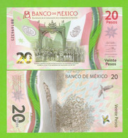 MEXICO 20 PESOS 2021.10.05  P-W132(13) UNC - Mexique