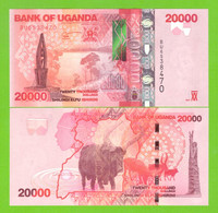 UGANDA 20000 SHILINGI 2021  P-53f UNC - Uganda