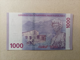 Billete De Armenia De 1000 Dram, Año 2018, UNC - Armenia