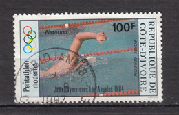 Côte D'Ivoire, Ivory Coast, Natation, Swimming, Jeux Olympiques De Los Angeles Olympic Games, Piscine, Pool - Schwimmen